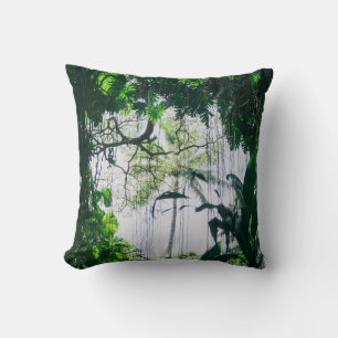 Sea Waves Throw Pillow