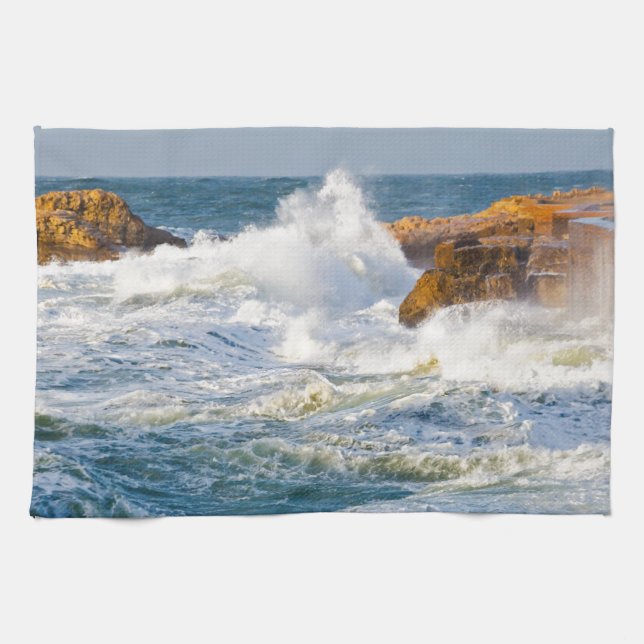Sea waves towel (Horizontal)