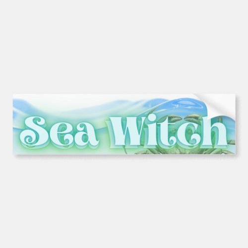 Sea Witch Bumper Sticker wo logo