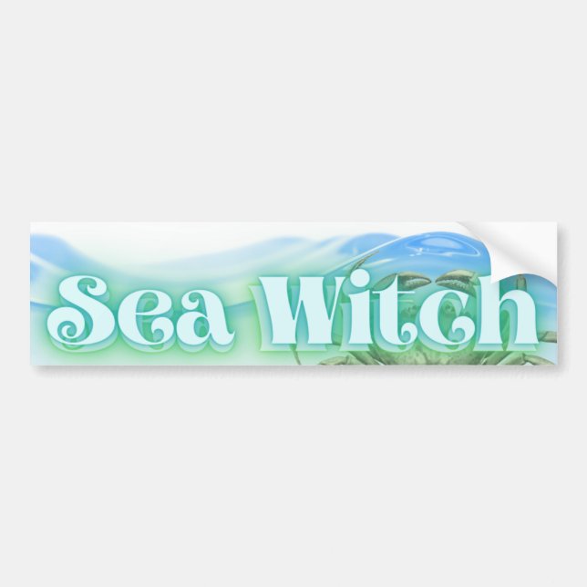 Sea Witch Bumper Sticker w/o logo (Front)