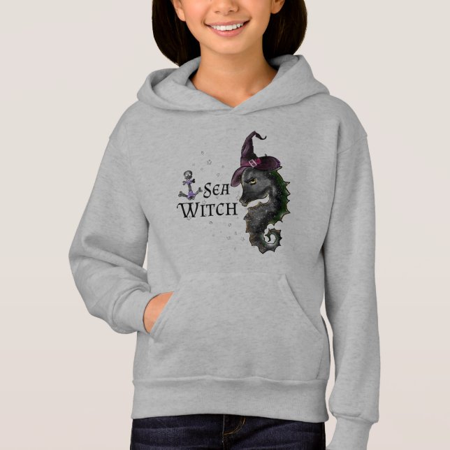 SEA WITCH FOR HALLOWEEN  HOODIE (Front)
