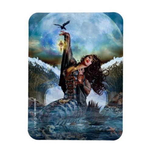 Sea Witch Magical Mermaid Flexi Magnet