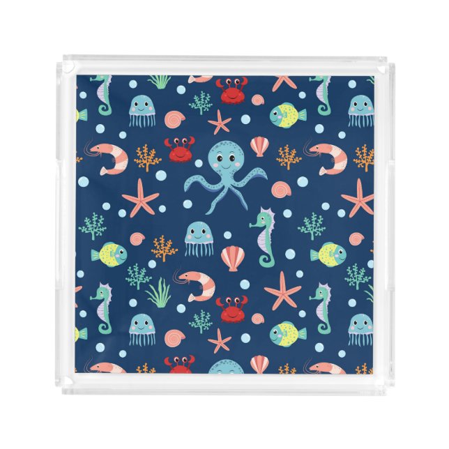 Sea World Acrylic Tray (Front)