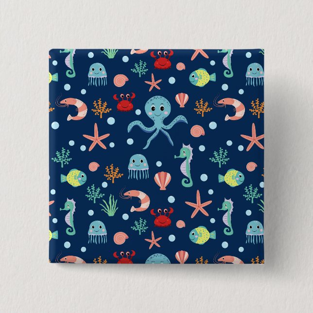 Sea World Button (Front)