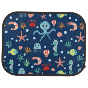 Sea World Car Floor Mat