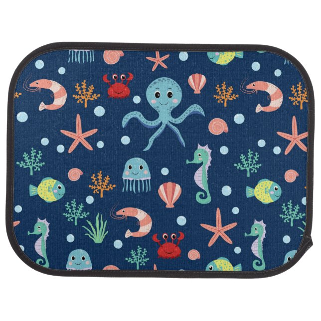 Sea World Car Floor Mat (Rear)