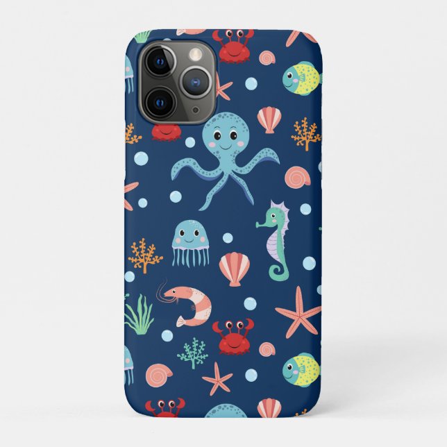 Sea World Case-Mate iPhone Case (Back)