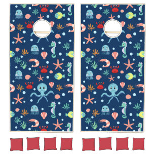 Sea World Cornhole Set