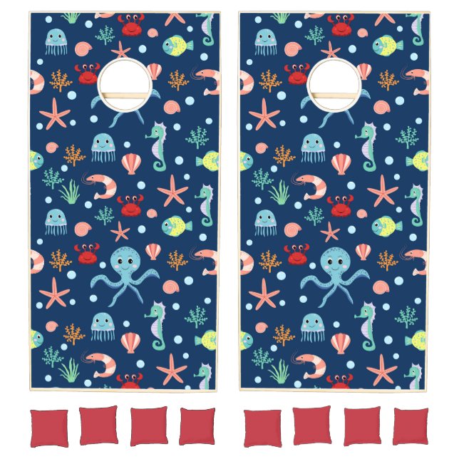 Sea World Cornhole Set (Set)