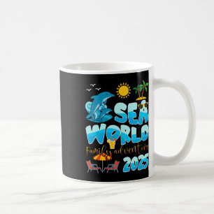 Sea World Dolphin Family Adventure Trip 2025 Sprin Coffee Mug