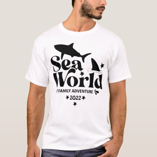 Sea World Family Adventure 2022 T_Shirt