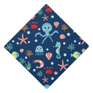Sea World Graduation Cap Topper