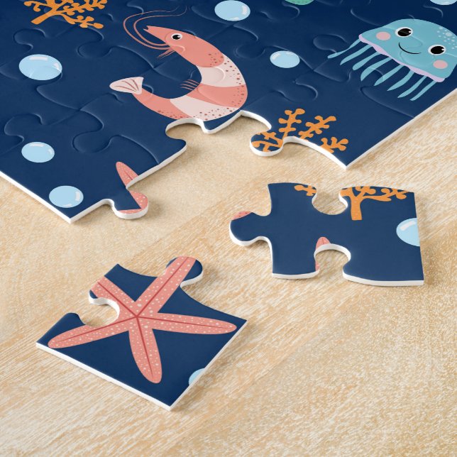 Sea World Jigsaw Puzzle (Side)