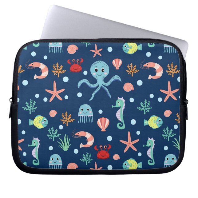 Sea World Laptop Sleeve (Front)
