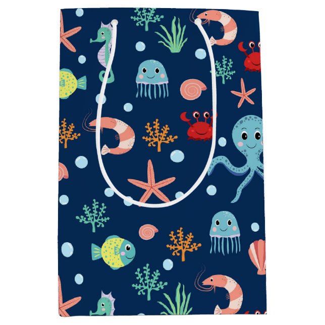 Sea World Medium Gift Bag (Front)