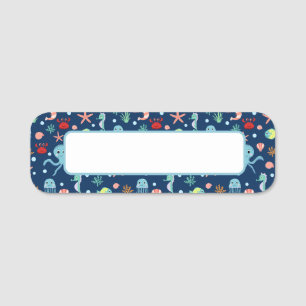 Sea World Name Tag