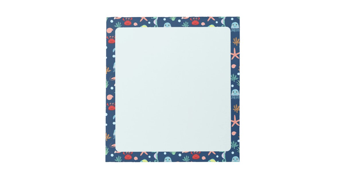 Sea World Notepad | Zazzle