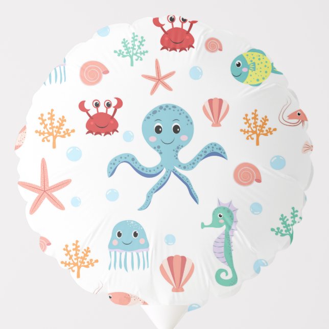 Sea World pattern Balloon (Front)