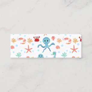 Sea World pattern Calling Card