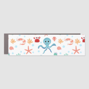 Sea World pattern Car Magnet