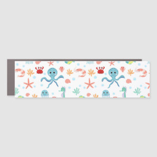 Sea World pattern Car Magnet