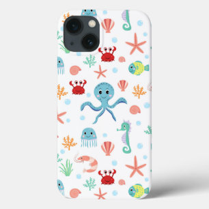 Sea World pattern iPhone 13 Case