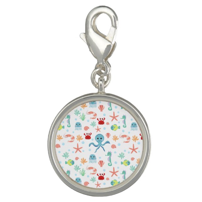 Sea World pattern Charm (Front)