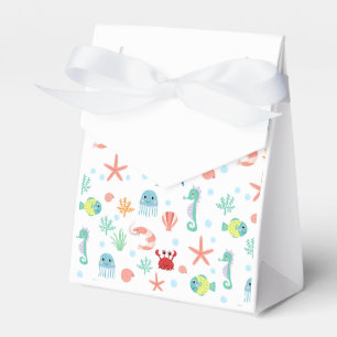 Sea World pattern Favor Boxes