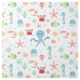 Sea World pattern Gallery Wrap