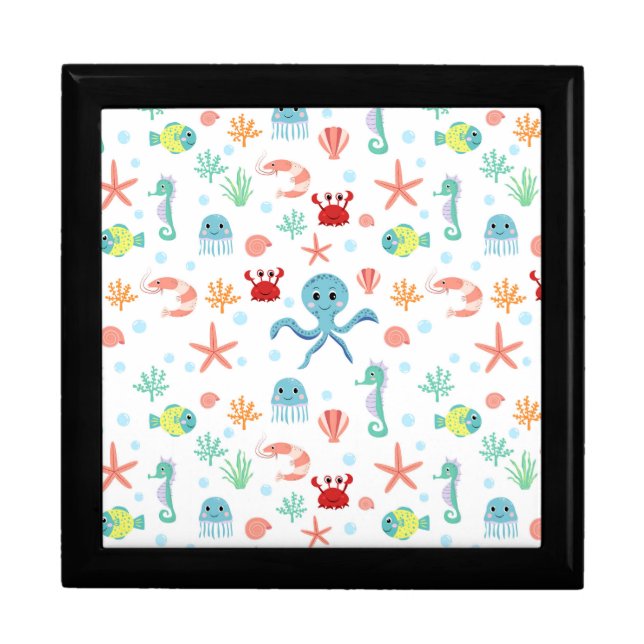Sea World pattern Gift Box (Front)