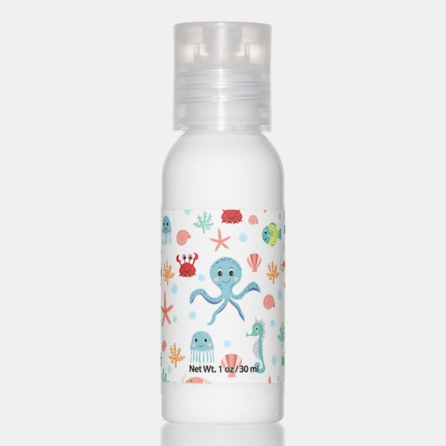 Sea World pattern Hand Lotion (Front)