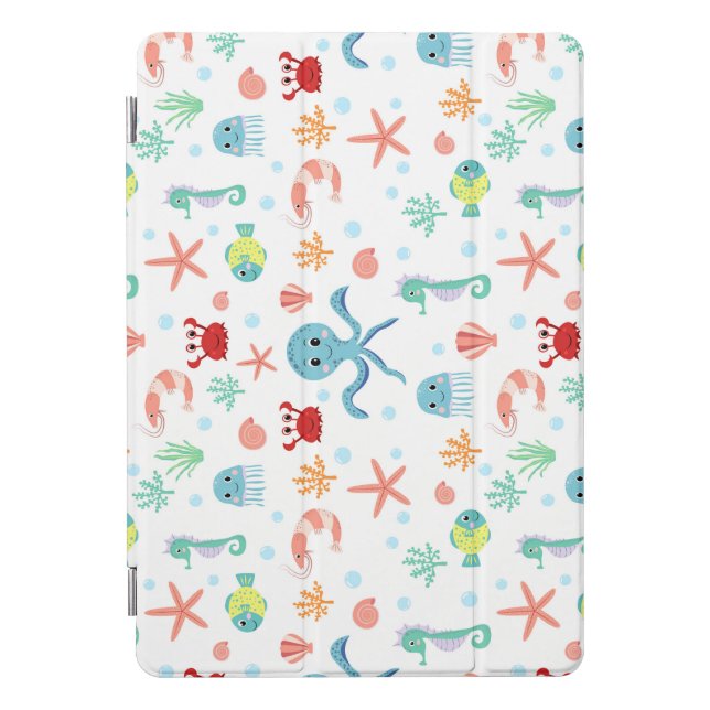 Sea World pattern iPad Pro Cover (Front)
