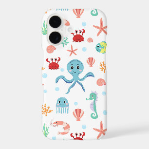 Sea World pattern iPhone 17 Case