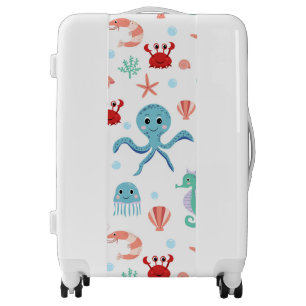 Sea World pattern Luggage