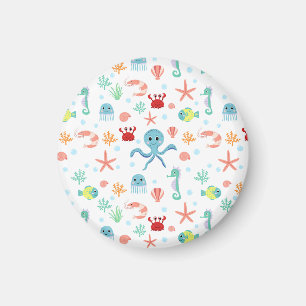 Sea World pattern Magnet