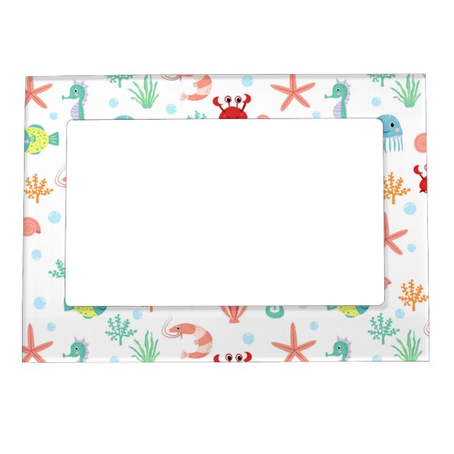 Sea World pattern Magnetic Frame (Front)