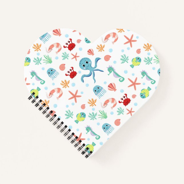 Sea World pattern Notebook (Front)
