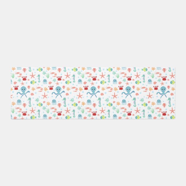 Sea World pattern Outdoor Rug (Front)