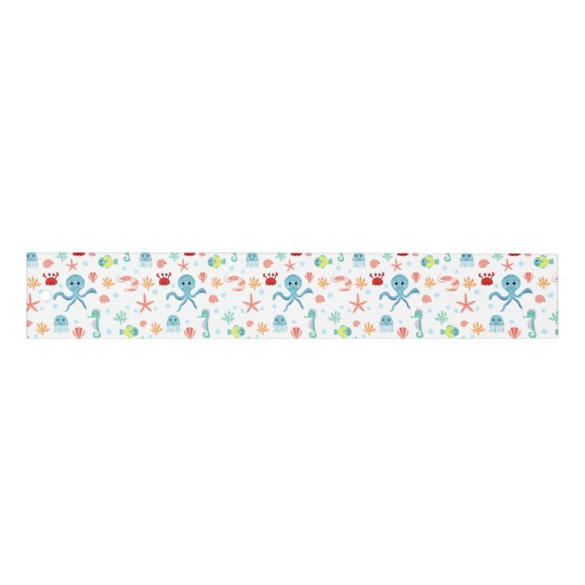Sea World pattern Ruler (Front)