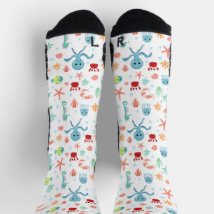 Sea World pattern Socks