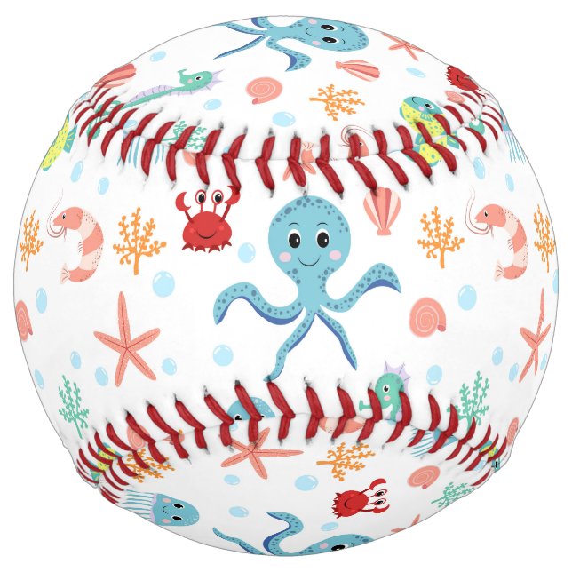 Sea World pattern Softball (Front)