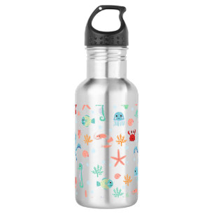 Sea World pattern Stainless Steel Water Bottle