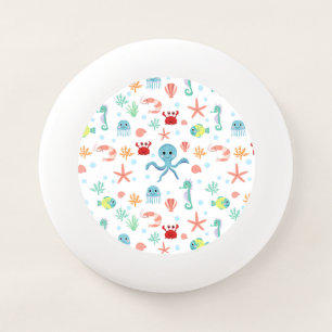 Sea World pattern Wham-O Frisbee