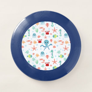 Sea World pattern Wham-O Frisbee