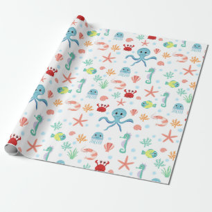 Sea World pattern Wrapping Paper