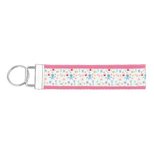 Sea World pattern Wrist Keychain