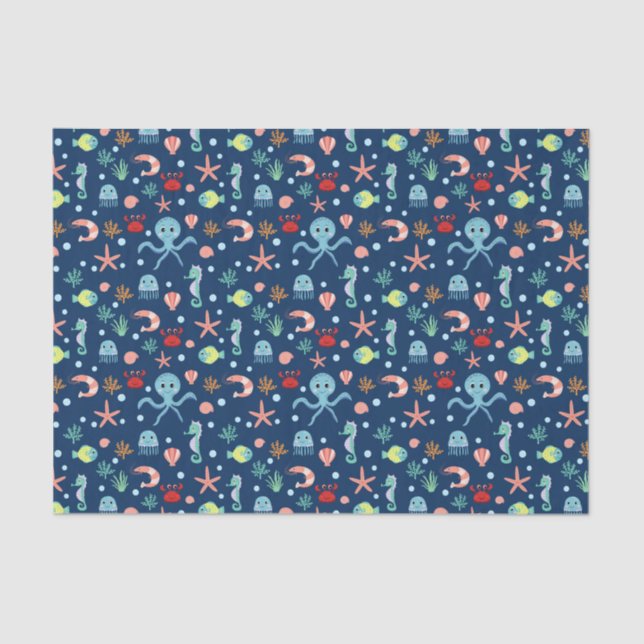 Sea World Tissue Paper (Front)