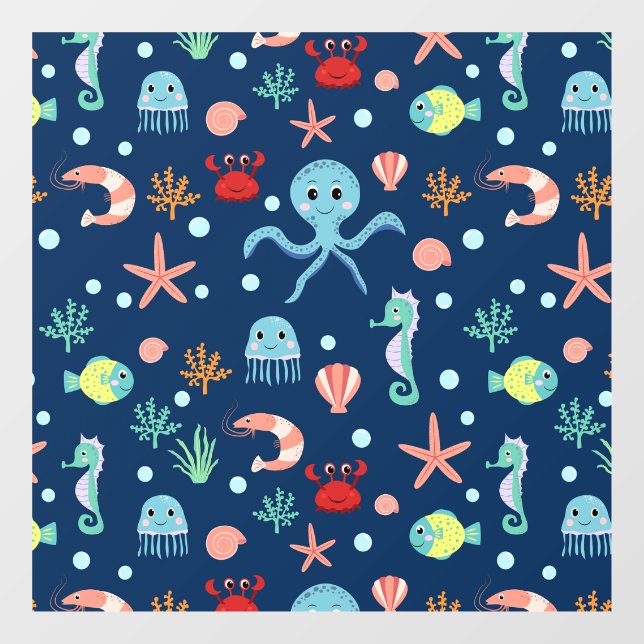 Sea World Window Cling (Sheet)