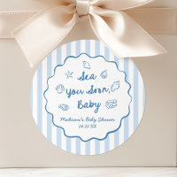 Sea You Soon Baby Coastal Baby Shower