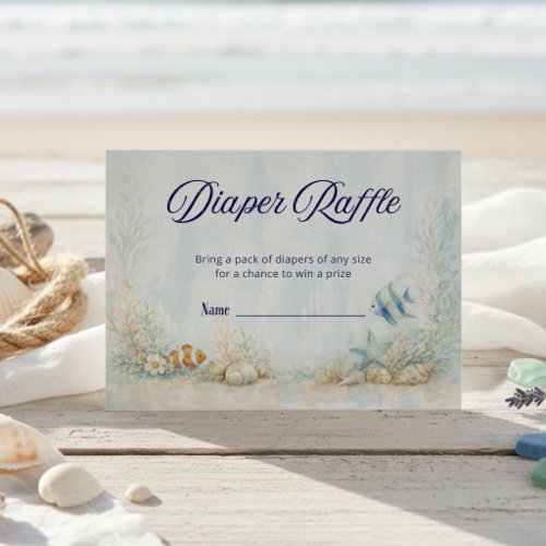 Sea You Soon Baby Shower Books for Baby Enclosure Card